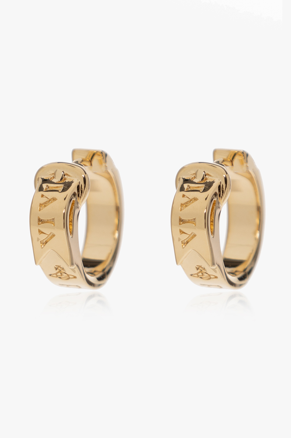 Gold 'Bobby' earrings Vivienne Westwood